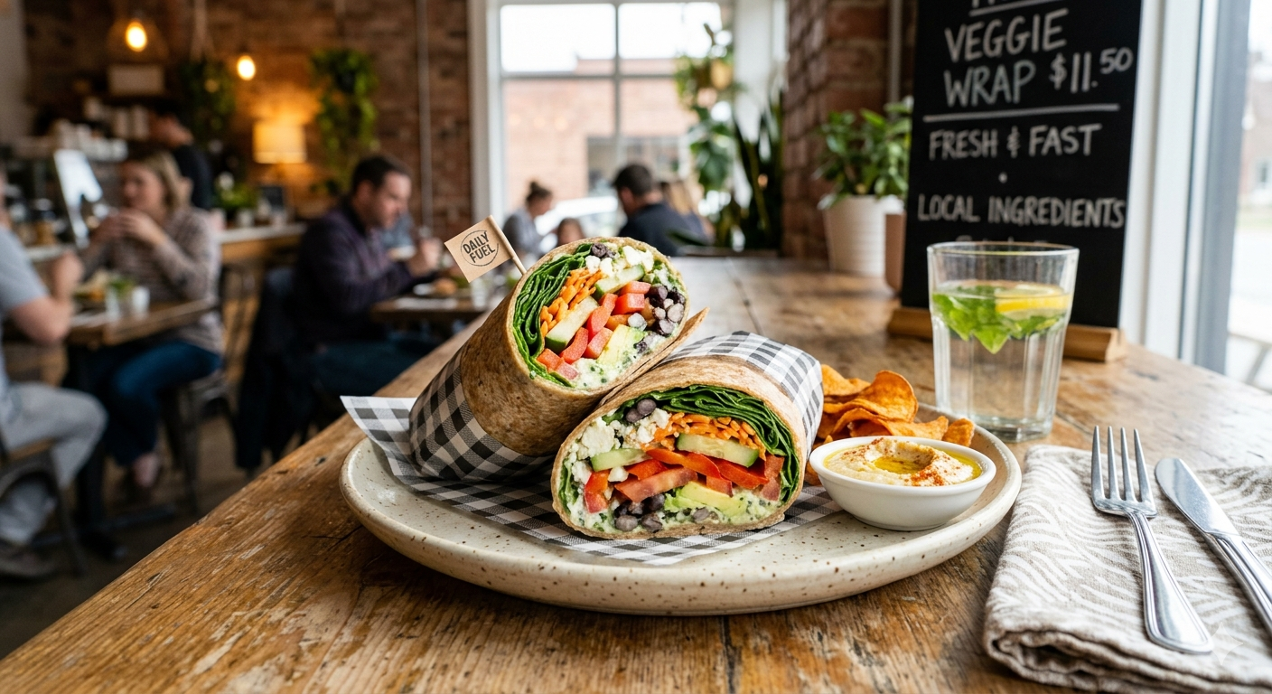 Easy Veggie Wrap