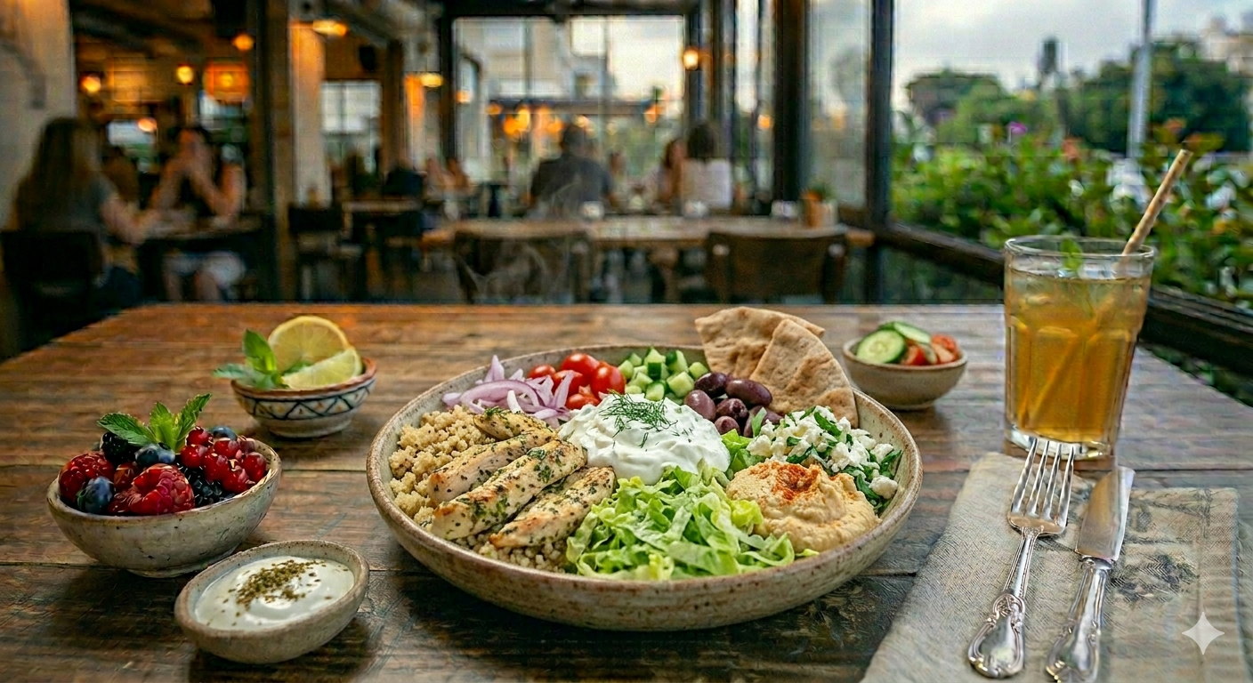 Low-Fat Greek Bowl